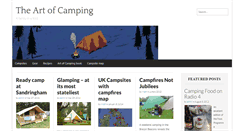 Desktop Screenshot of cathandmathcamping.com